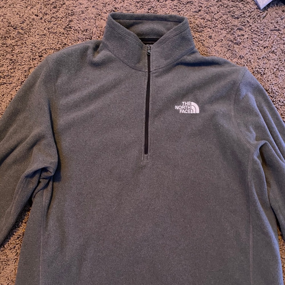 The North Face quarter zip fleece